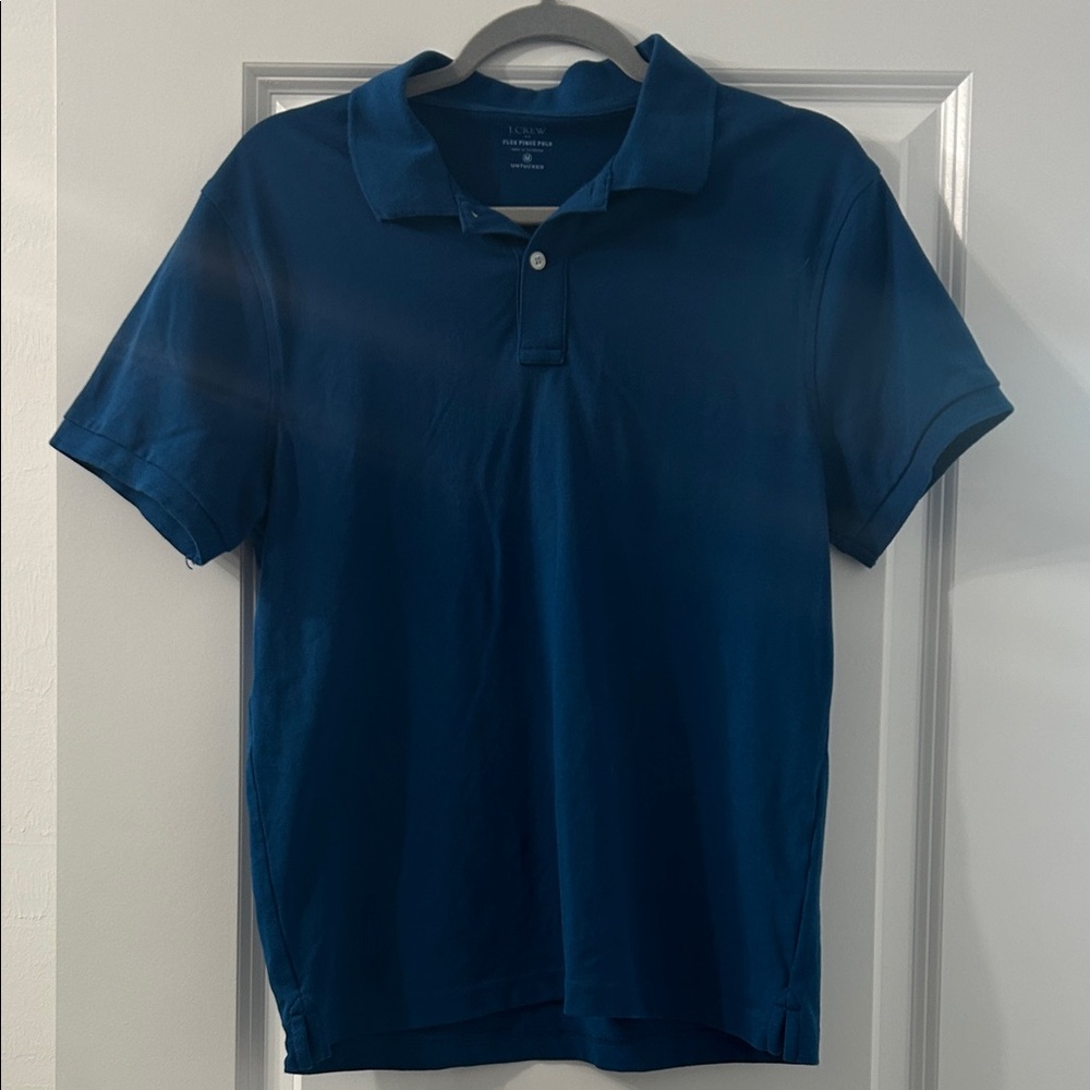 J. Crew Deep Blue Polo Shirt